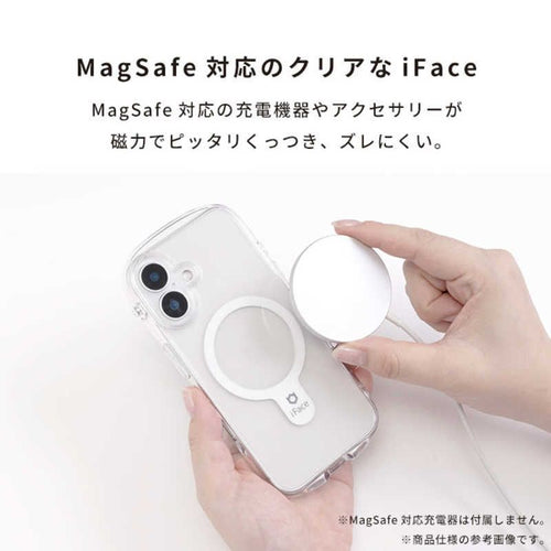 Hamee Soft Hard Case Iphone17 Pro Maxiface Look In Clear Hybrid Magsynq