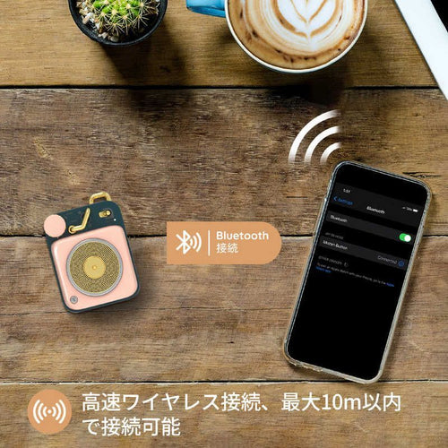 Muzen Others Button Sakura Pink Bluetooth (Type-C) Mw-P1I2P