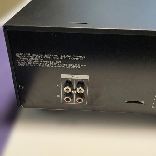 Sony Cd, Md Cassette Decks Tc Rx 1000T