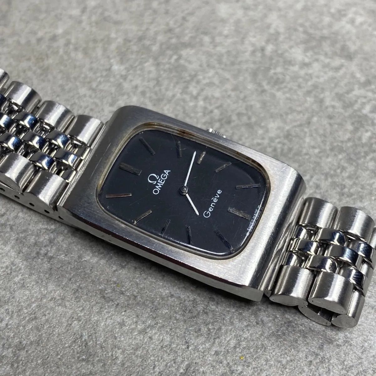 Omega Hand -Wound Clock Geneve