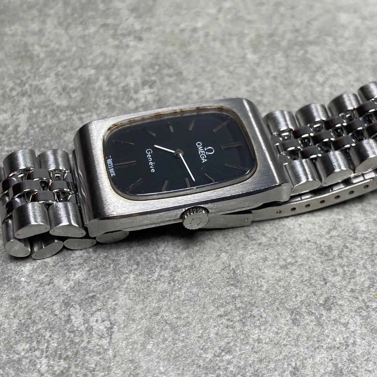 Omega Hand -Wound Clock Geneve
