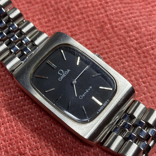 Omega Hand -Wound Clock Geneve