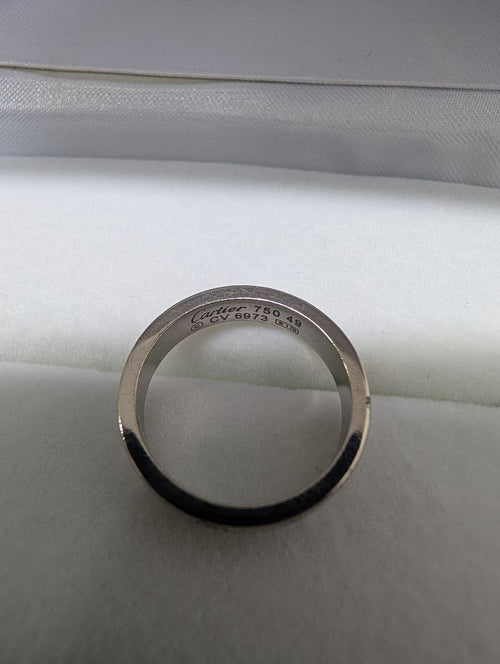 Cartier Rings 750 K18Wg 49
