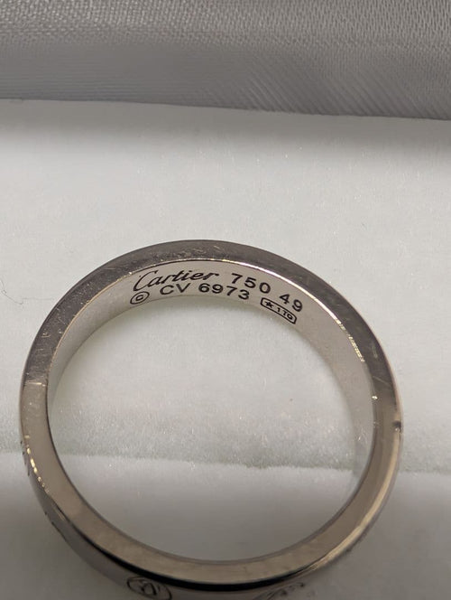Cartier Rings 750 K18Wg 49