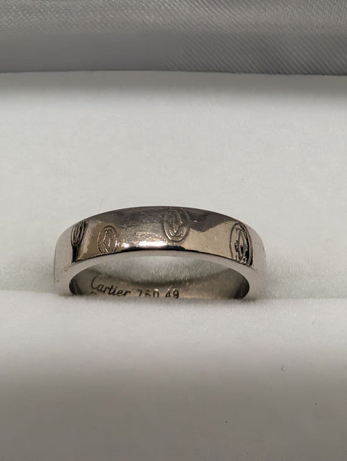 Cartier Rings 750 K18Wg 49