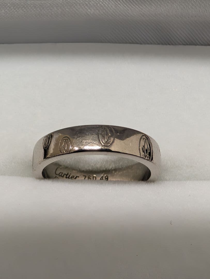 Cartier Rings 750 K18Wg 49