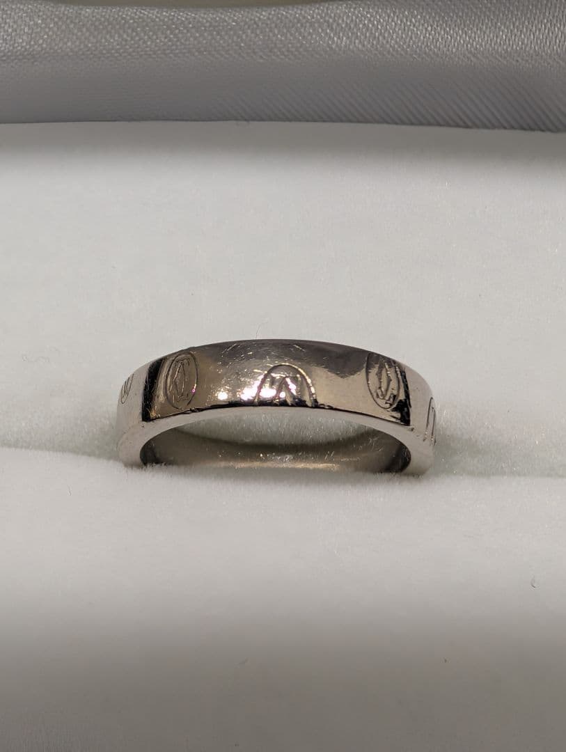 Cartier Rings 750 K18Wg 49