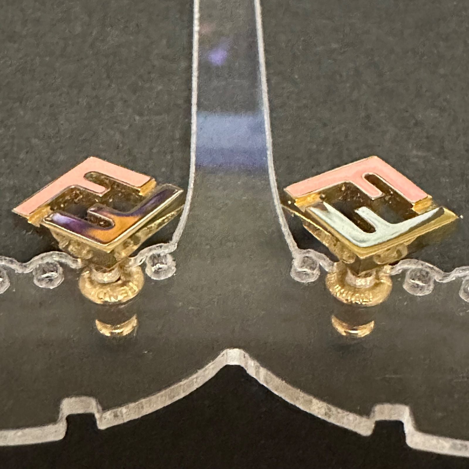 Fendi Earrings (For Both Ears) Ff