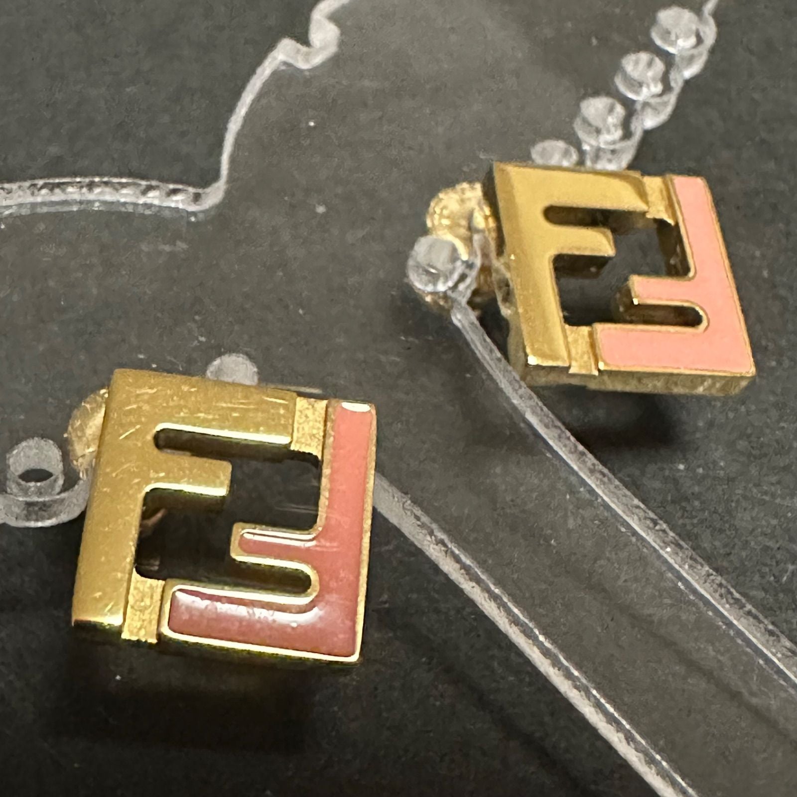Fendi Earrings (For Both Ears) Ff