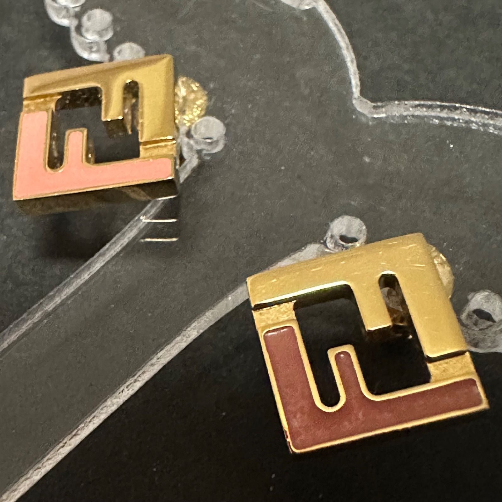 Fendi Earrings (For Both Ears) Ff