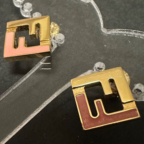 Fendi Earrings (For Both Ears) Ff