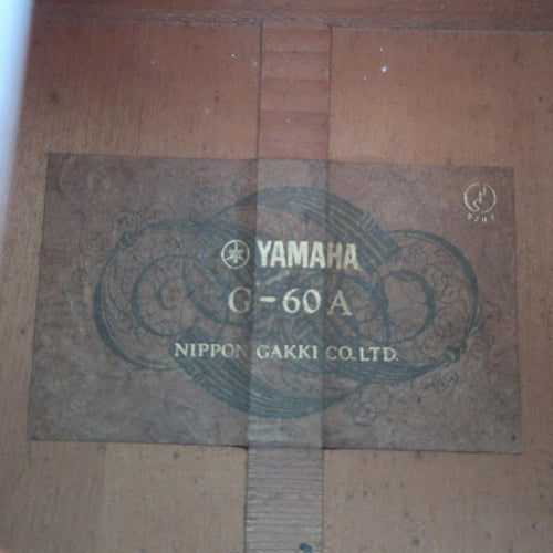 Yamaha Classical Guitars G-60A