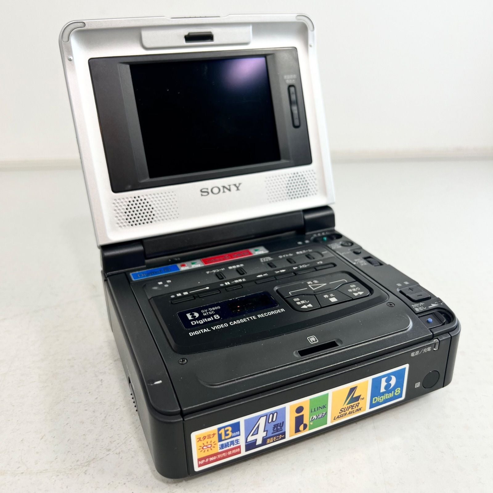 Sony Vhs Video Deck Walkman Gv-D800 2003
