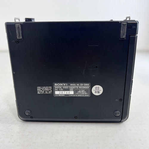 Sony Vhs Video Deck Walkman Gv-D800 2003