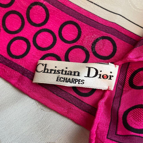 Christian Dior Bandanas Thin Scarves