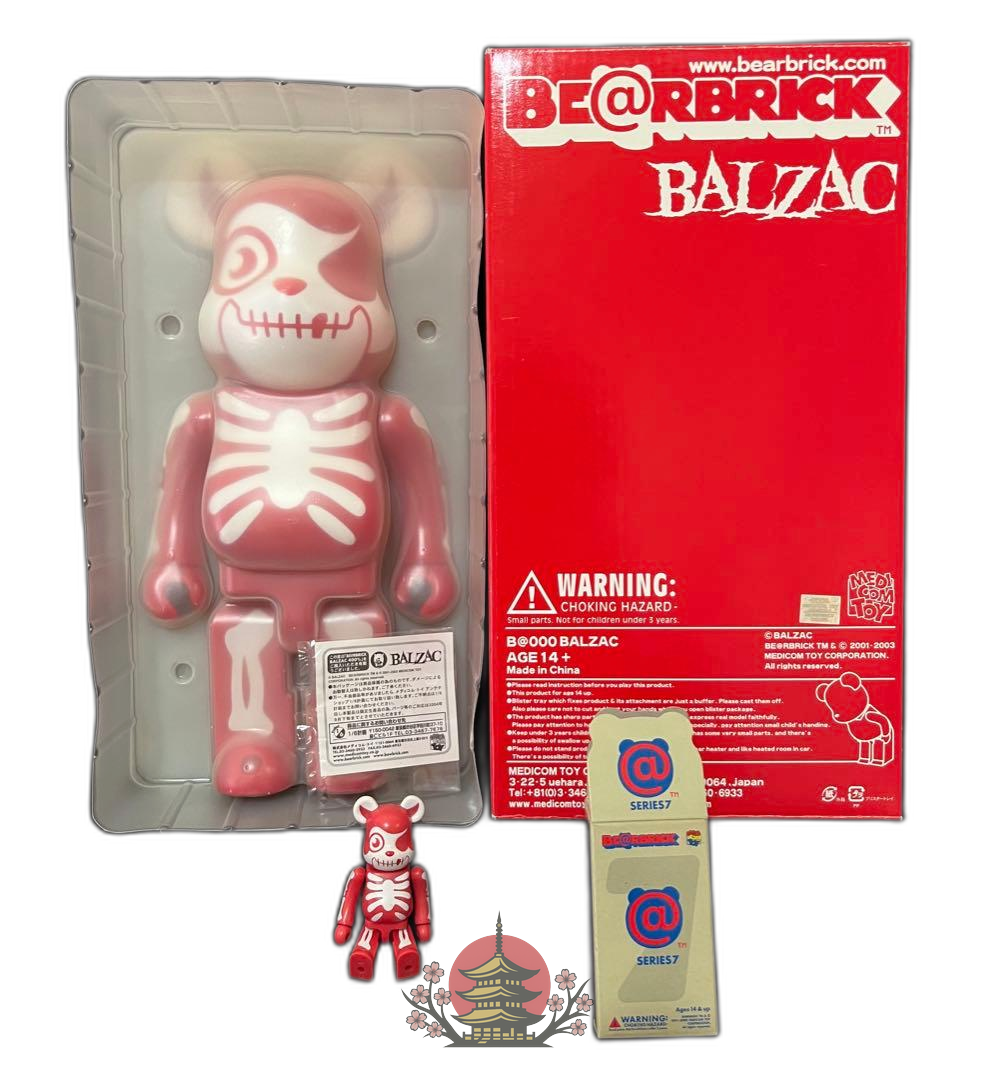 Be@Rbrick Cubing Bearbrick Balzac 100%&400%