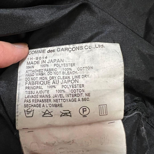 Black Comme Des Garcons Long-Sleeve Xs