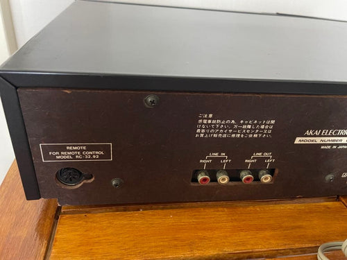 Cd, Md Cassette Decks Akai Gx-R55