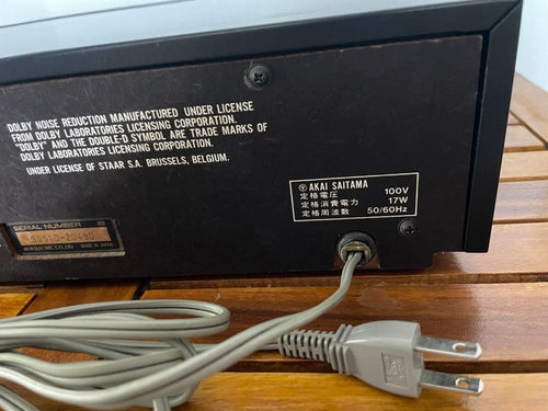 Cd, Md Cassette Decks Akai Gx-R55
