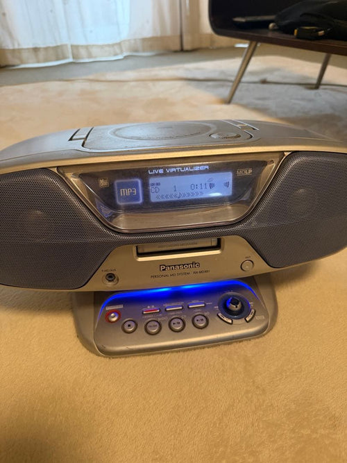 Panasonic Cd Md Cassette Deck Mp3
