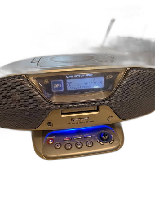 Panasonic Cd Md Cassette Deck Mp3