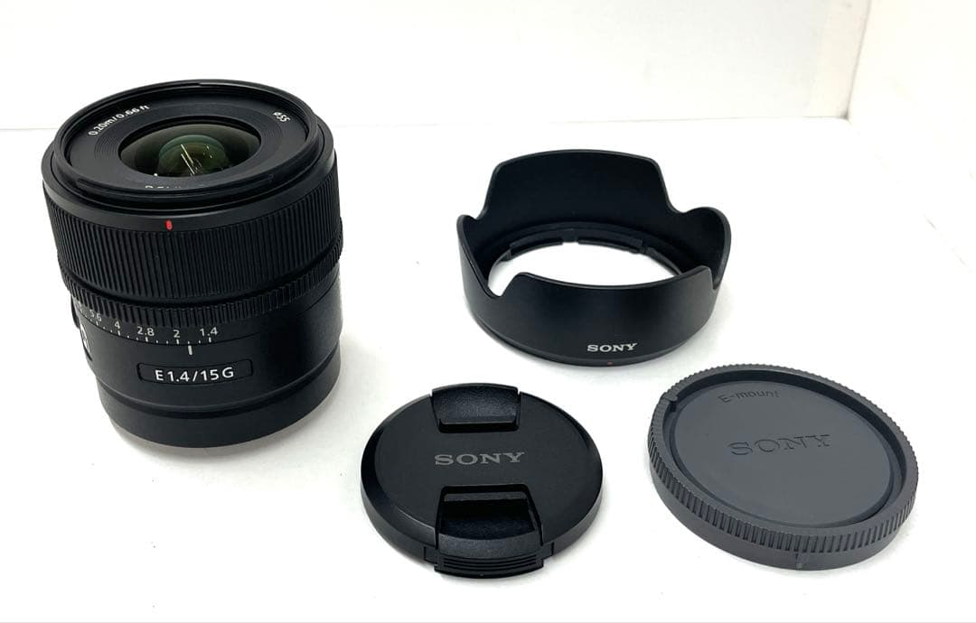 Sony Prime Lenses E F1.4 G Sel15F14G