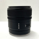 Sony Prime Lenses E F1.4 G Sel15F14G