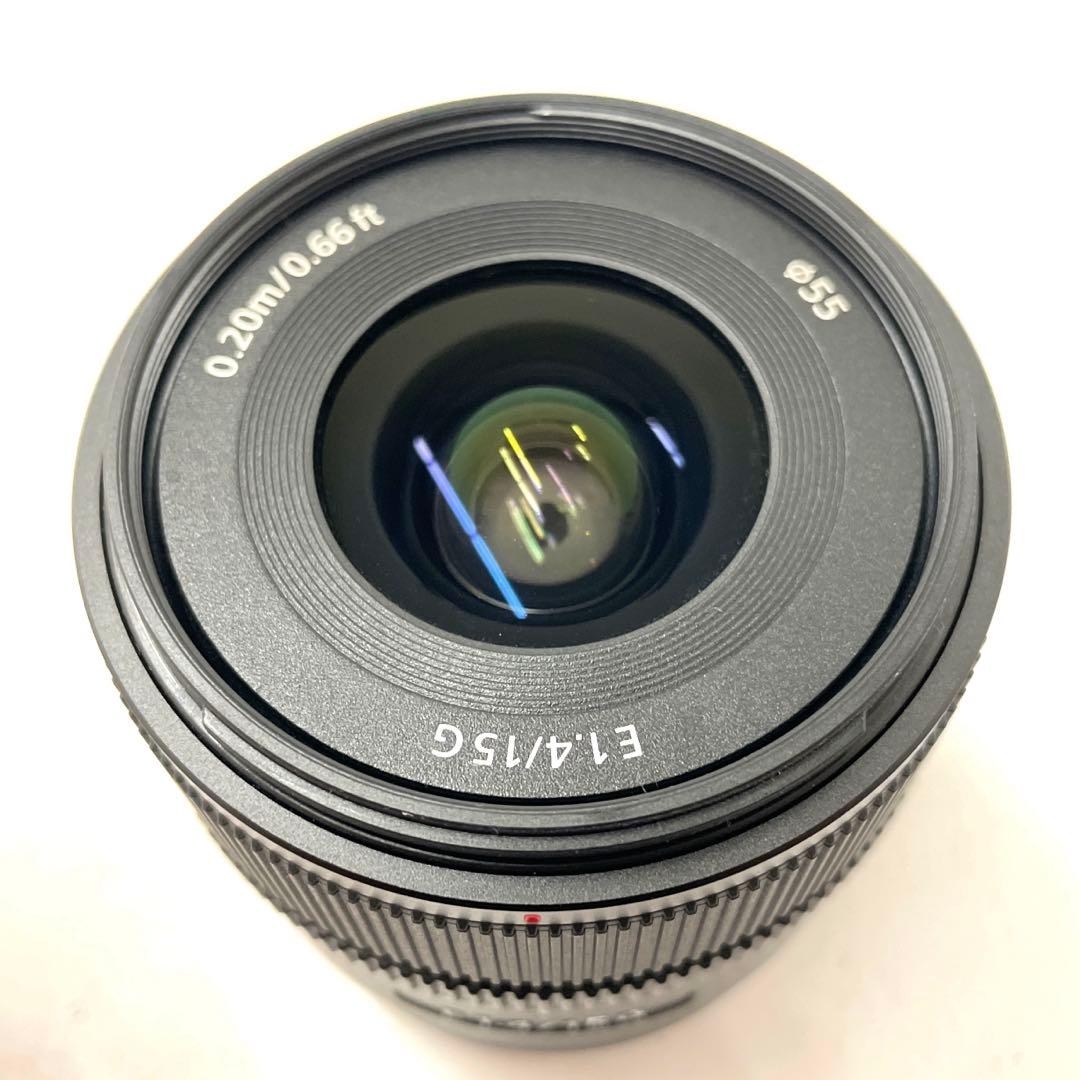 Sony Prime Lenses E F1.4 G Sel15F14G