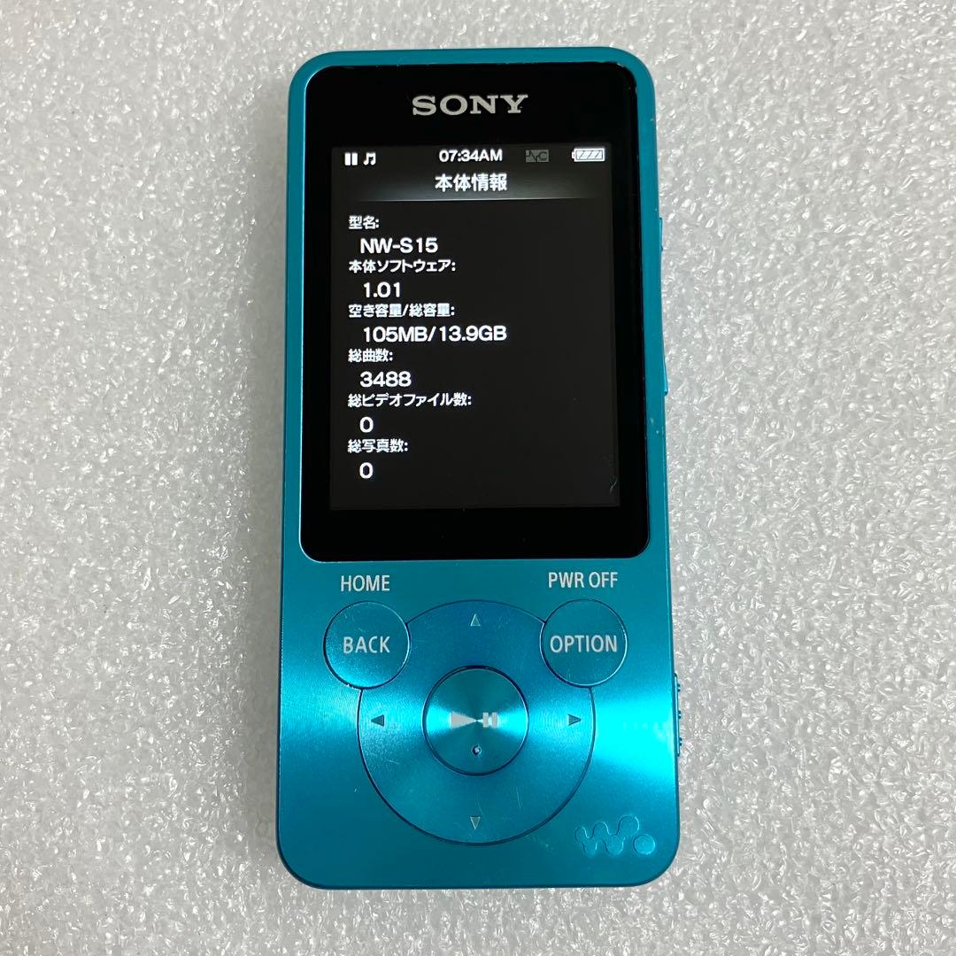 Sony Digital Audio Players Bluetooth Nw-S15 16Gb