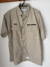 Wtaps Work Shirts Buds/Ss/Cotton.Twill