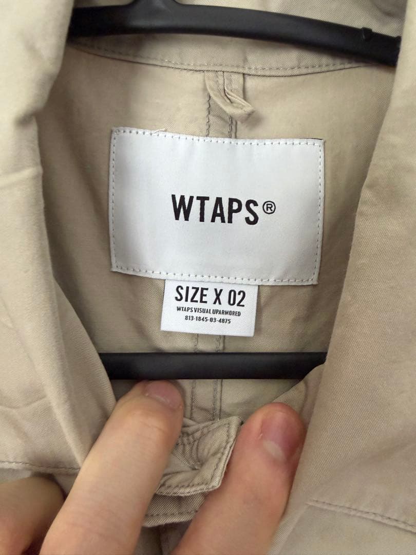Wtaps Work Shirts Buds/Ss/Cotton.Twill