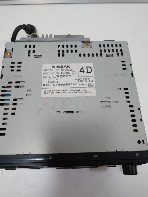 Panasonic Decks, Players Changers Nissan Cd Md