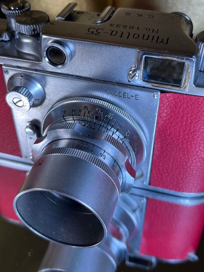 Leica Rangefinder Cameras Minolta-35 E Super-Rokkor F2.8 L39
