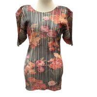 Issey Miyake Short Sleeve (T -Shirt) Pleats Please Size 4 Pp44-Jk602