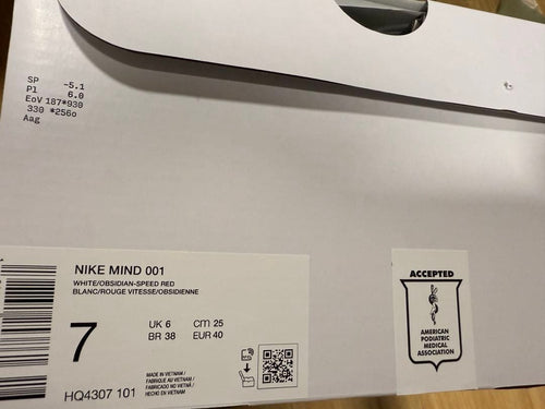 Nike Sandalen Mind 001 Muiltjes Wit Snelheid Rood