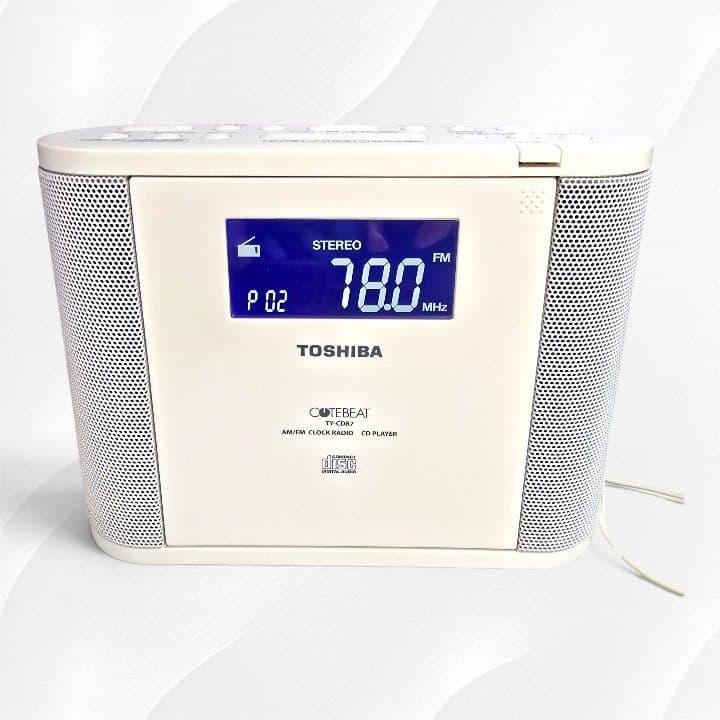 Cd, Md Cassette Decks Toshiba Cutebeat Ty-Cdr7