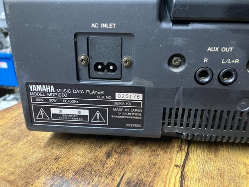 Yamaha Cd, Md Cassette Decks Mdp-10#213