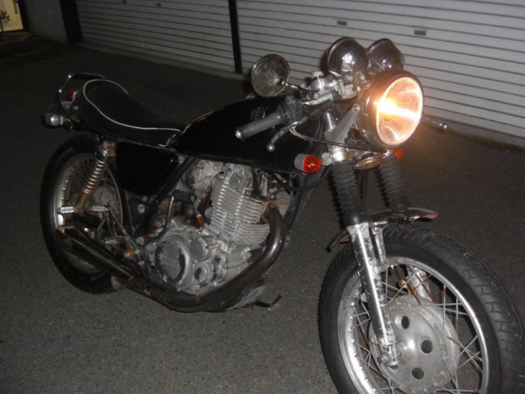 Motorcycle Body Sr400 Cafe Racer Style