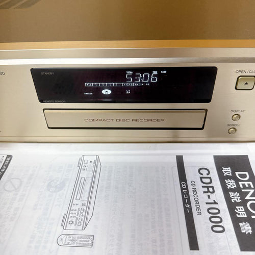 Cd Sacd Player Denon Cdr-1000