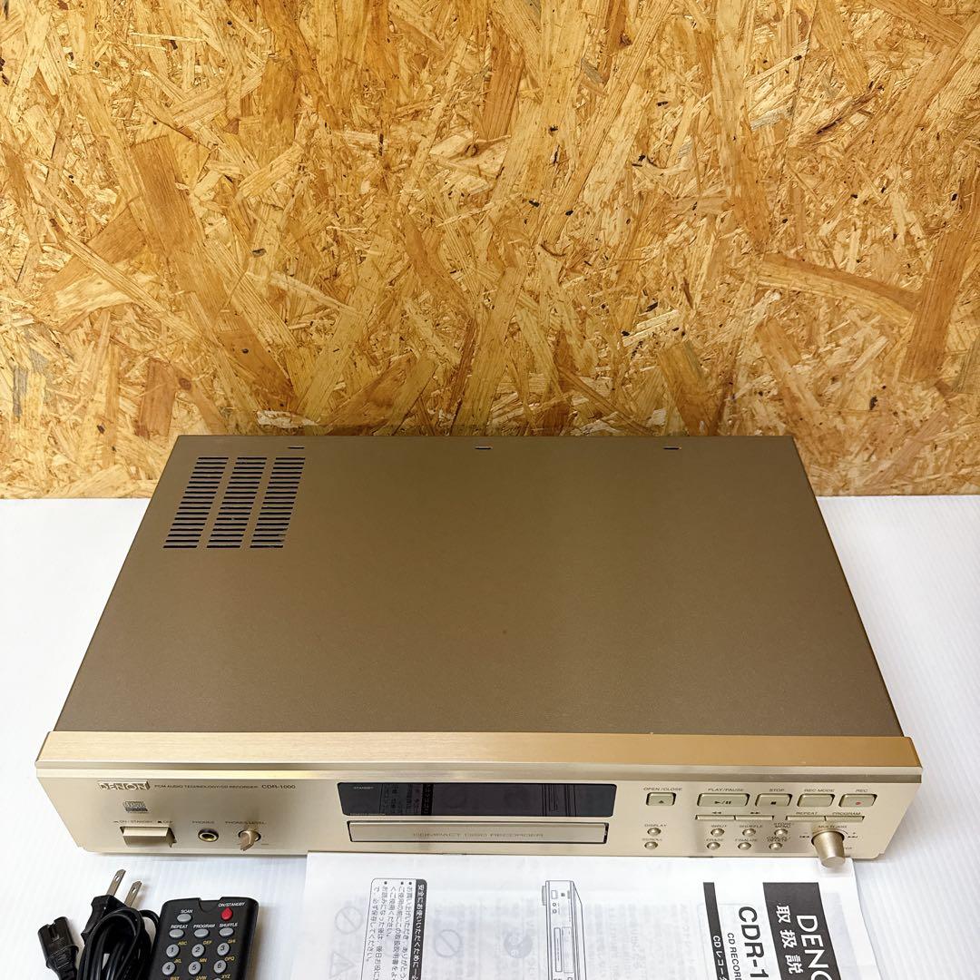 Cd Sacd Player Denon Cdr-1000