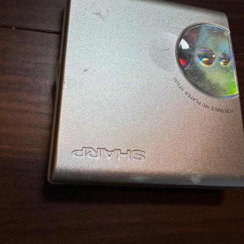 Sharp Portable Md Player Md-St500-W 5539