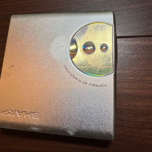 Sharp Portable Md Player Md-St500-W 5539