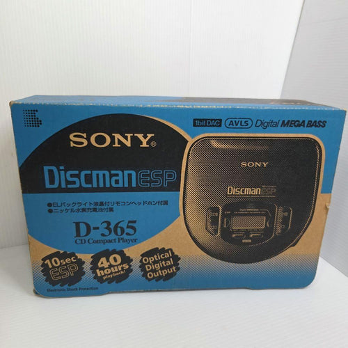 Sony Portable Cd Player D-365 Esp