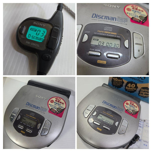 Sony Portable Cd Player D-365 Esp