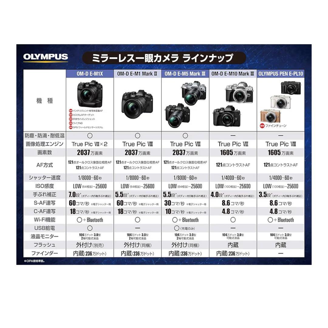 Olympus Mirrorless Interchangeable Lens Cameras Pen E-Pl10