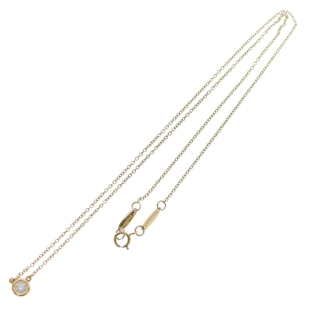 Tiffany Necklace Co. 1P Au750 K18Yg