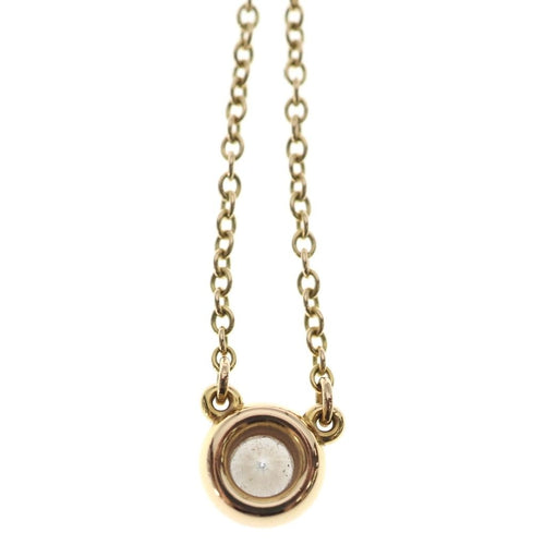 Tiffany Necklace Co. 1P Au750 K18Yg