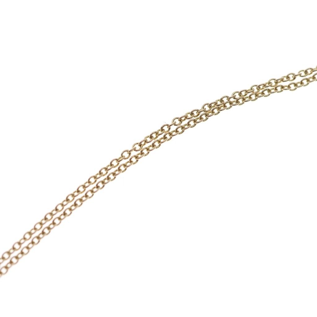 Tiffany Necklace Co. 1P Au750 K18Yg