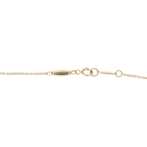 Tiffany Necklace Co. 1P Au750 K18Yg