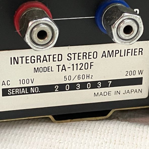 Premium Amplifier Sony Ta-1120F C11441209